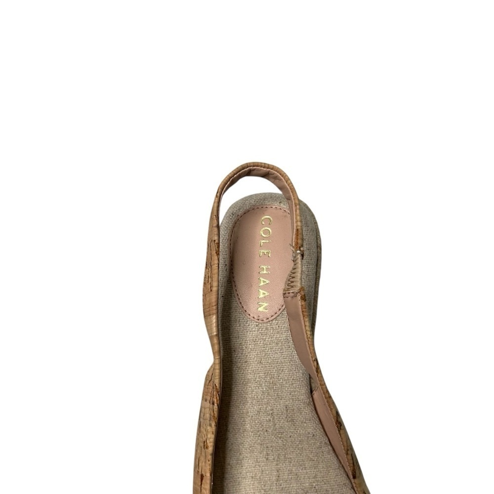 Cole Haan Women’s Cloudfeel Espadrille Wedge Slingback Sandal Size 8 - Picture 13 of 13